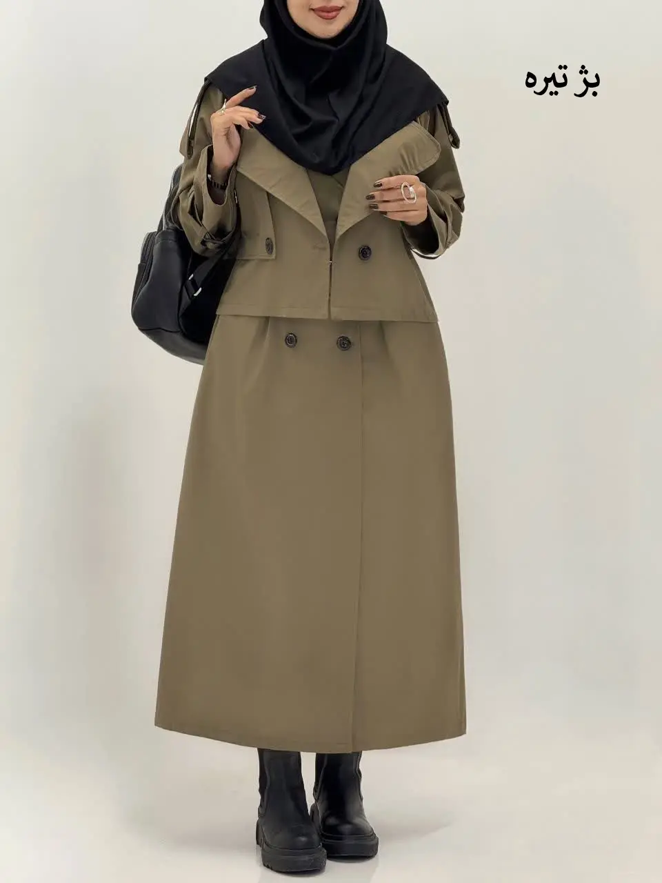 3678-بارونی آستردار شکیبا (ایراددار)